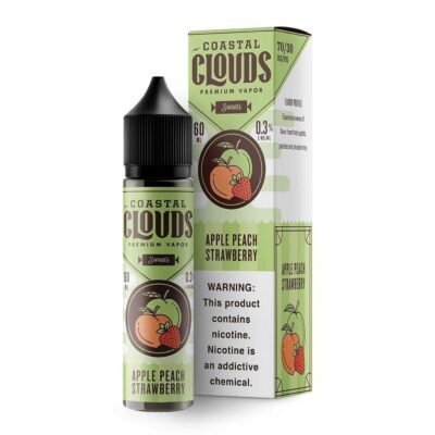 COASTAL CLOUDS | Sweets Apple Peach Strawberry 60ML