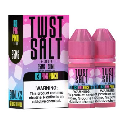 ICED PINK PUNCH BY LEMON TWIST SALT 60ML