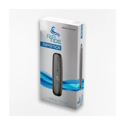 Ripstick battery packaging in white box with blue wave design and product image on front.