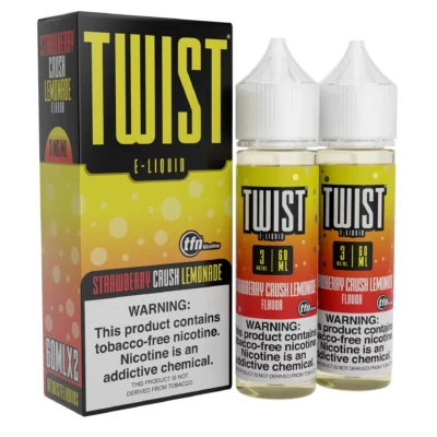 LEMON TWIST | STRAWBERRY CRUSH LEMONADE 120ML