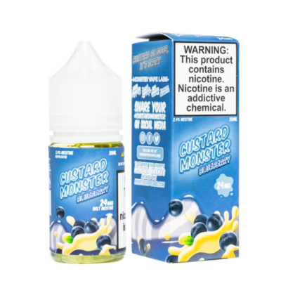 Custard Monster Salt – Blueberry