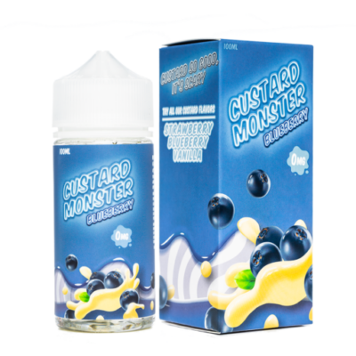 CUSTARD MONSTER - BLUEBERRY 100ML