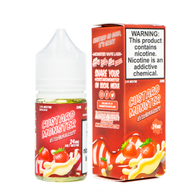Custard Monster Salt – Strawberry