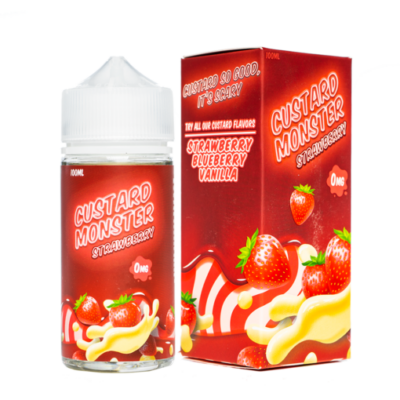 CUSTARD MONSTER - STRAWBERRY 100ML