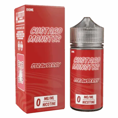 CUSTARD MONSTER - STRAWBERRY 100ML