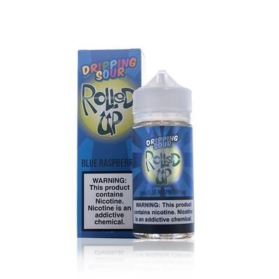 Blue Raspberry Rolled Up by Dripping Sour 100ml