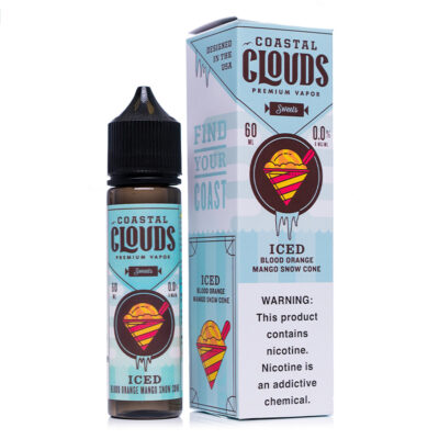 COASTAL CLOUDS | ICED Blood Orange Mango Snow Cone 60ML