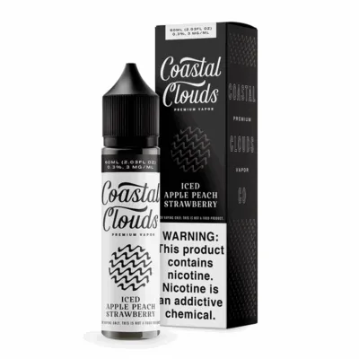COASTAL CLOUDS | ICED Sweets Apple Peach Strawberry 60ML