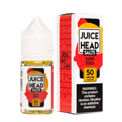 GUAVA PEACH BY JUICE HEAD SALT 30ML