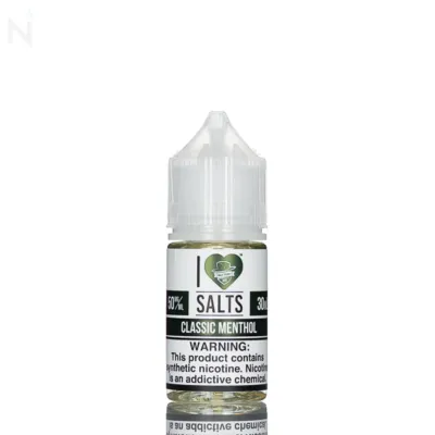Classic Menthol (Salt E Liquid) - I Love Salts E Liquid