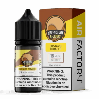 Air Factory Salts - Custard Tobacco