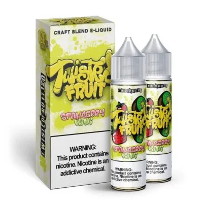 Twisted Fruit E-Juice 2X60ML - Strawberry Kiwi