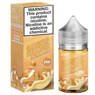 Custard Monster Salt – Butterscotch