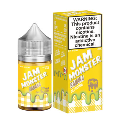 JAM MONSTER BANANA BY JAM MONSTER SALT 30ML