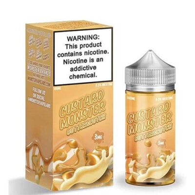 CUSTARD MONSTER - BUTTERSCOTCH 100ML