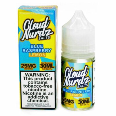 Cloud Nurdz Peach Blue Raspberry Salt