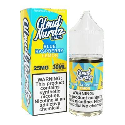 Cloud Nurdz Blue Raspberry Lemon Salt