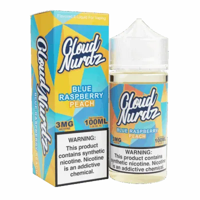 Cloud Nurdz Peach Blue Raspberry