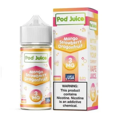 Pod Juice Mango Strawberry Dragonfruit 100ML