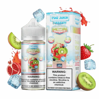 Pod Juice Strawberry Kiwi Pomberry Freeze 100ML