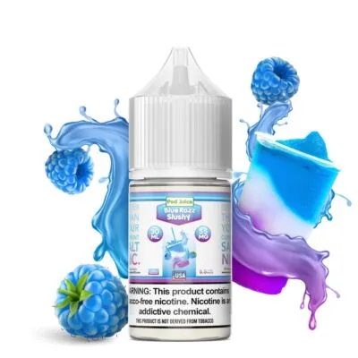 Pod Juice TFN Salts Blue Razz Slushy 30ML