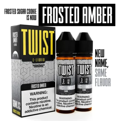Twist Frosted Amber
