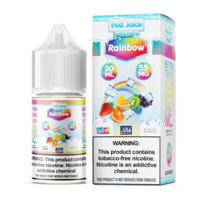 Pod Juice Salt Rainbow Freeze