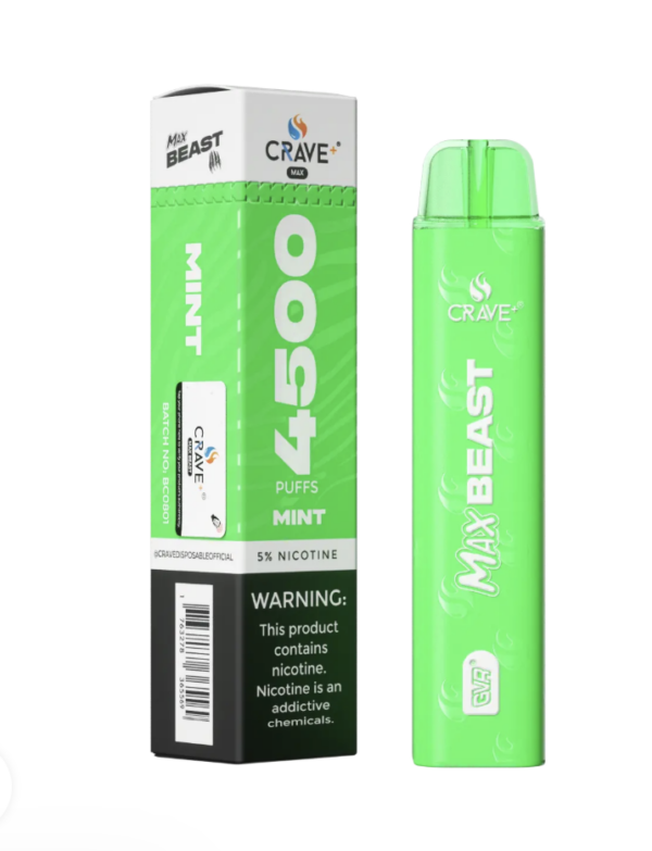 crave disposable vape near me Max Beast 4500 Puff Al Fakher Crown Bar flavour_exotic Choose Flavor:Double Grape Ice