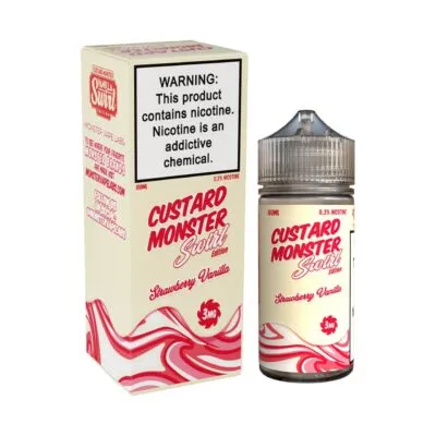 Custard Monster Swirl Strawberry Vanilla