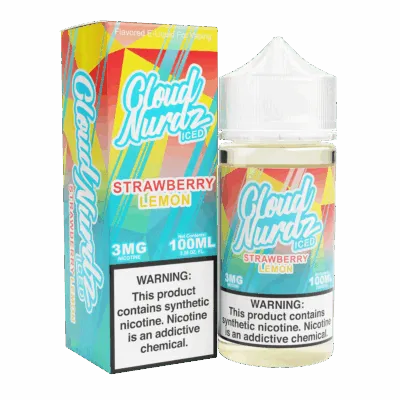 Cloud Nurdz Strawberry Lemon Iced