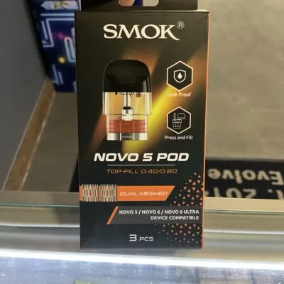 Smok NOVO 5 POD TOP-FILL .4/.8 OHM